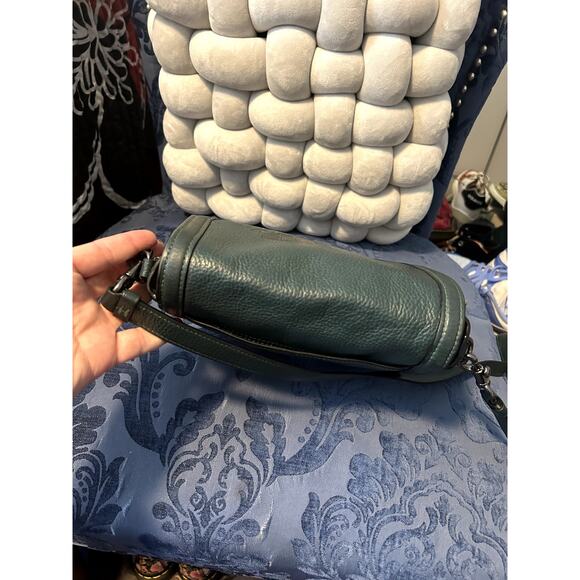 Coach Forest Green Horse and Carriage Saddle Bag - Picture 5 of 16